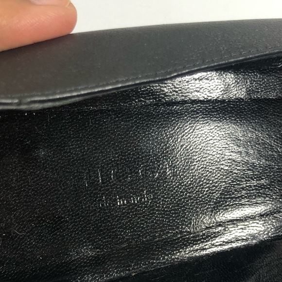 Gucci Loafers Silver Stud Logo Heel Classic Edgy Size 37 - Picture 7 of 9